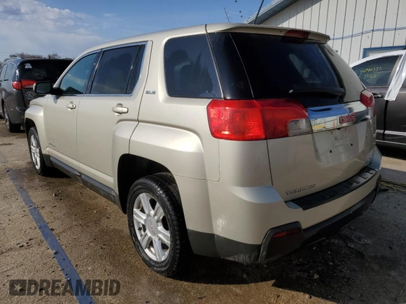 2015 GMC Terrain SLE with VIN 2GKFLVEK2F6227770, listed as a Copart auction lot 50655665 with 106,102 mi miles and Salvage Title. Bid and sale history available at DreamBid. Image 2.