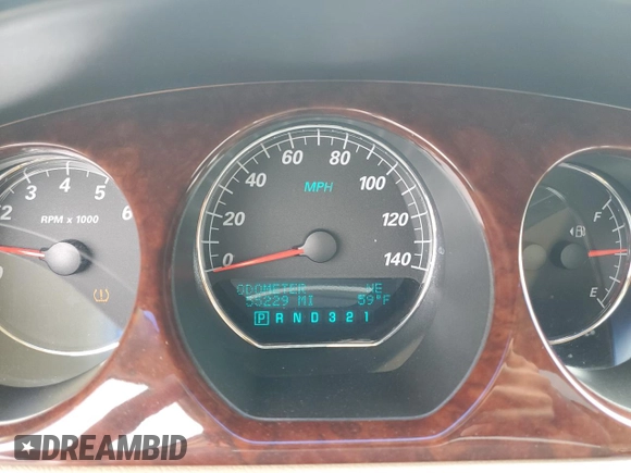 2007 Buick Lucerne V6 CXL with VIN 1G4HD57277U158183, listed as a Copart auction lot 51274915 with 55,229 mi miles and Salvage Title. Bid and sale history available at carsss.com. Image 9.