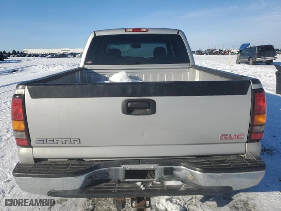 2007 GMC Sierra 1500 Classic SLE1 with VIN 2GTEK13Z071149958, listed as a Copart auction lot 44418665 with NaN miles and Salvage Title. Bid and sale history available at carsss.com. Image 6.