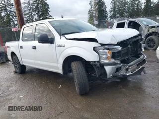 2018 Ford F-150 XL with VIN 1FTEW1EB1JKE15855, listed as a IAAI auction lot 41496390 with 83,213 mi miles. Bid and sale history available at carsss.com. Image 1.