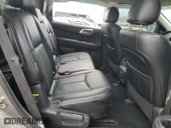 2020 Nissan Pathfinder Platinum with VIN 5N1DR2DM0LC634911, listed as a Copart auction lot 50575835 with 80,597 mi miles and Salvage title. Bid and sale history available at DreamBid. Image 11.
