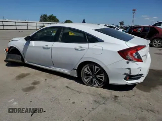 2018 Honda Civic EX-L z VIN JHMFC1F77JX016165, wystawiony jako Copart lot #56885445 z przebiegiem Nie podano mil oraz Szkoda całkowita • Salvage title. Historia ofert i sprzedaży dostępna na DreamBid. Obrazek 2.