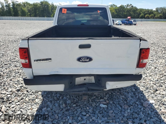 2011 Ford Ranger XLT with VIN 1FTLR4EE7BPB13520, listed as a Copart auction lot 61282365 with 127,111 mi miles and Salvage title. Bid and sale history available at DreamBid. Image 6.