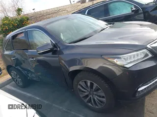 2014 Acura MDX Tech Pkg with VIN 5FRYD3H41EB012164, listed as a IAAI auction lot 41765473 with 59,935 mi miles. Bid and sale history available at carsss.com. Image 14.
