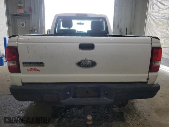 2010 Ford Ranger XL with VIN 1FTKR1AD9APA02912, listed as a Copart auction lot 55586605 with 276,100 mi miles and Clean Title. Bid and sale history available at DreamBid. Image 6.