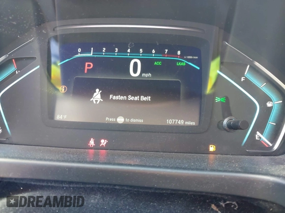 2018 Honda Odyssey Touring с VIN 5FNRL6H80JB010624, выставлен на аукционе IAAI как лот 42306968 с пробегом 107 749 миль миль и . История ставок и продаж доступна на DreamBid. Изображение 7.