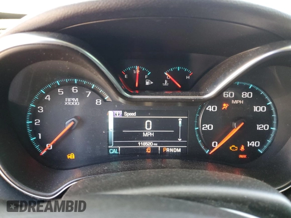2016 Chevrolet Impala LTZ with VIN 2G1145S34G9144110, listed as a Copart auction lot 49734045 with 118,520 mi miles and Salvage Title. Bid and sale history available at carsss.com. Image 9.