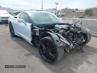 2019 Chevrolet Corvette 1LT with VIN 1G1YB2D7XK5101870, listed as a IAAI auction lot 41728345 with 89,217 mi miles. Bid and sale history available at carsss.com. Image 1.