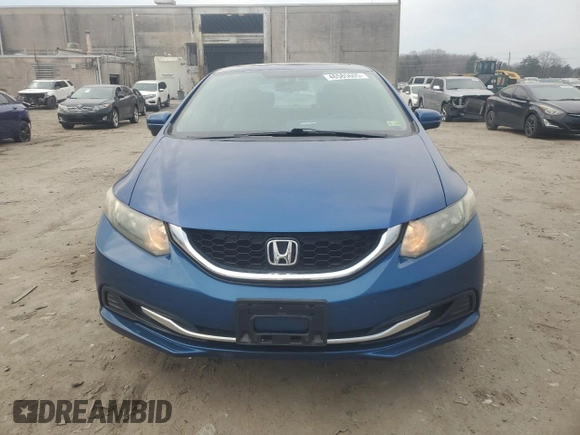 2014 Honda Civic Sedan EX with VIN 19XFB2F83EE084634, listed as a Copart auction lot 46585605 with 97,213 mi miles and Salvage Title. Bid and sale history available at carsss.com. Image 5.