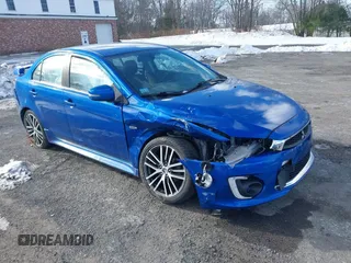 2017 Mitsubishi Lancer ES with VIN JA32V2FW1HU001811, listed as a IAAI auction lot 41378932 with 130,316 mi miles. Bid and sale history available at carsss.com. Image 1.