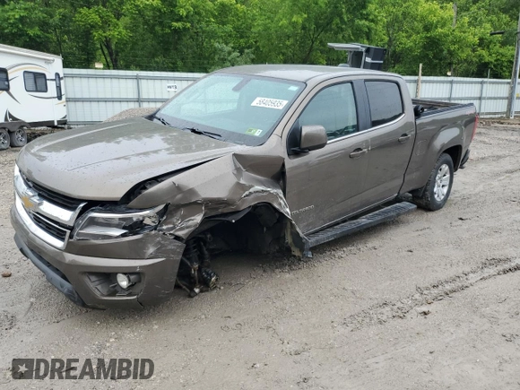 2016 Chevrolet Colorado 4WD LT with VIN 1GCGTCE38G1176244, listed as a Copart auction lot 58405935 with 225,059 mi miles and Salvage title. Bid and sale history available at DreamBid. Image 1.