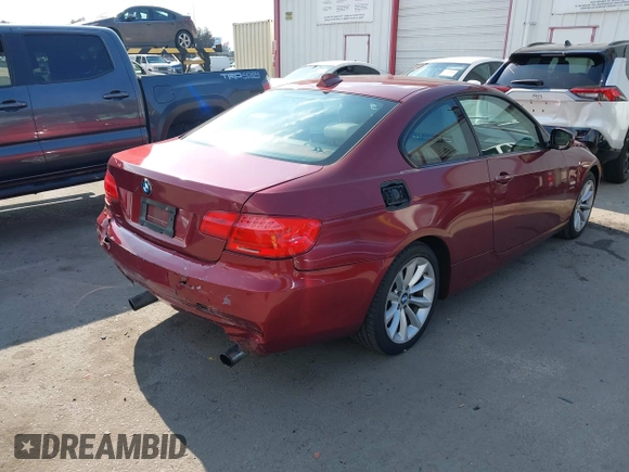 2011 BMW 3 Series 335i xDrive with VIN WBAKF9C54BE262139, listed as a IAAI auction lot 41445024 with 104,955 mi miles and . Bid and sale history available at DreamBid. Image 4.