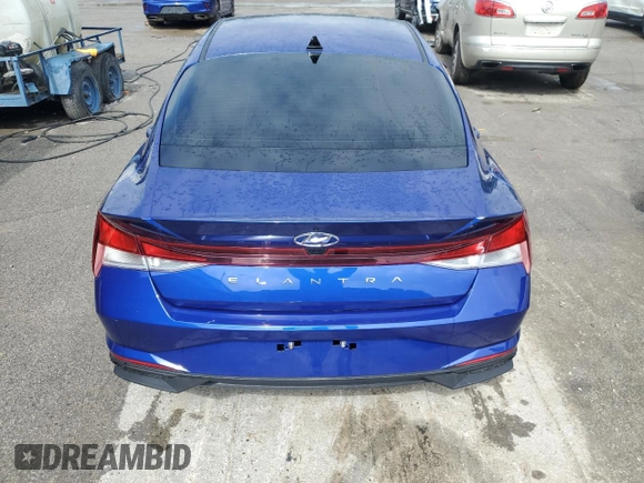 2023 Hyundai Elantra SE with VIN KMHLL4AG8PU610086, listed as a Copart auction lot 61338245 with 17,896 mi miles and Salvage title. Bid and sale history available at DreamBid. Image 6.