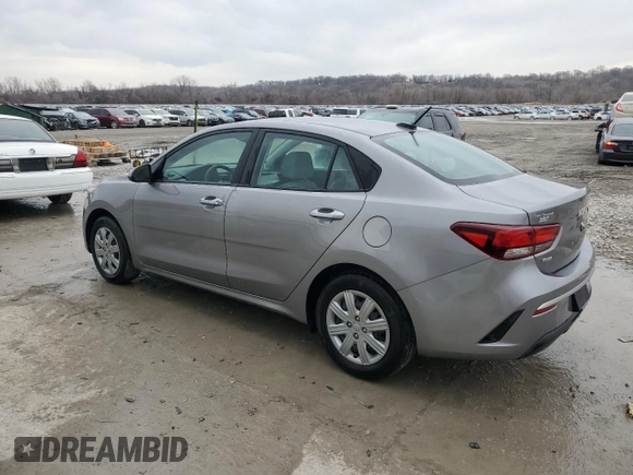 2023 Kia Rio S with VIN 3KPA24AD2PE603329, listed as a Copart auction lot 46631815 with 14,633 mi miles and Salvage Title. Bid and sale history available at carsss.com. Image 2.