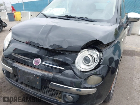 2012 FIAT 500 Lounge with VIN 3C3CFFER4CT187857, listed as a IAAI auction lot 42193503 with 130,077 mi miles and . Bid and sale history available at DreamBid. Image 6.