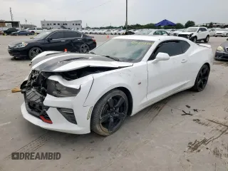 2018 Chevrolet Camaro 2SS with VIN 1G1FH1R77J0126746, listed as a Copart auction lot 57275265 with 87,593 mi miles and Salvage title. Bid and sale history available at DreamBid. Image 1.