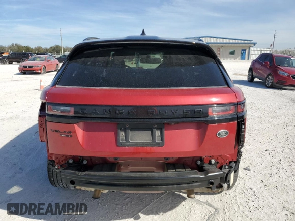 2020 Land Rover Range Rover Velar S with VIN SALYB2EXXLA268334, listed as a Copart auction lot 40843354 with 38,570 mi miles. Bid and sale history available at carsss.com. Image 6.