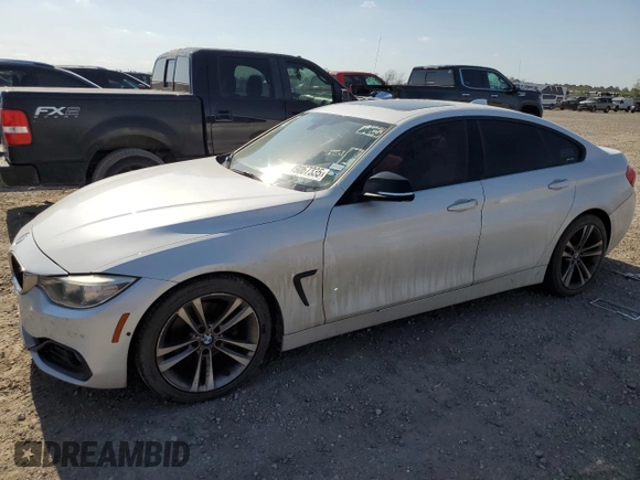 2015 BMW 4 Series 428i with VIN WBA4A5C5XFD410290, listed as a Copart auction lot 49067335 with 165,283 mi miles and Clean Title. Bid and sale history available at DreamBid. Image 1.
