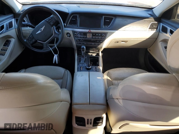 2017 Genesis G80 Ultimate with VIN KMHGN4JF7HU181009, listed as a Copart auction lot 47967285 with Not Provided miles and Salvage Title. Bid and sale history available at DreamBid. Image 8.