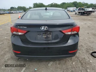 2014 Hyundai Elantra SE z VIN KMHDH4AE9EU107698, wystawiony jako Copart lot #56460845 z przebiegiem 179 338 mil mil oraz Szkoda całkowita • Salvage title. Historia ofert i sprzedaży dostępna na DreamBid. Obrazek 6.