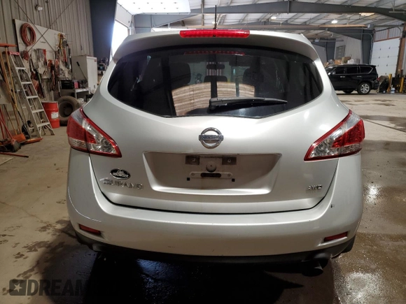2013 Nissan Murano SV with VIN JN8AZ1MW2DW309037, listed as a Copart auction lot 52385505 with 119,555 mi miles and Salvage Title. Bid and sale history available at DreamBid. Image 6.