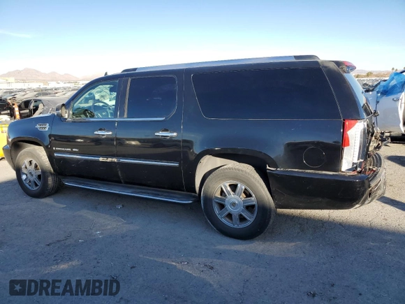 2008 Cadillac Escalade z VIN 1GYFC66898R195597, wystawiony jako Copart lot #87352834 z przebiegiem 154 045 mil mil oraz Szkoda całkowita • Salvage title. Historia ofert i sprzedaży dostępna na DreamBid. Obrazek 2.