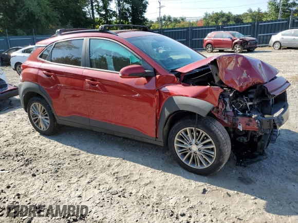 2018 Hyundai Kona SEL with VIN KM8K2CAA2JU183838, listed as a Copart auction lot 71626224 with 89,898 mi miles and Salvage Title. Bid and sale history available at carsss.com. Image 4.