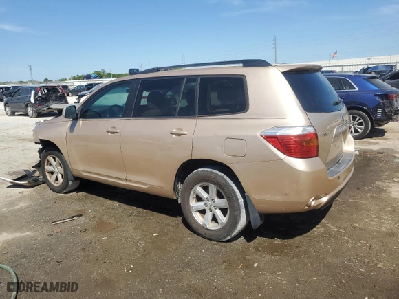 2008 Toyota Highlander with VIN JTEDS41A482019351, listed as a Copart auction lot 48765665 with 171,817 mi miles and Salvage Title. Bid and sale history available at carsss.com. Image 2.