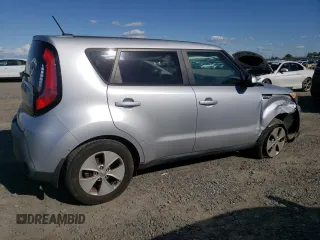 2015 Kia Soul with VIN KNDJN2A26F7812453, listed as a Copart auction lot 51675525 with 42,676 mi miles and Salvage Title. Bid and sale history available at carsss.com. Image 3.