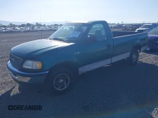 1997 Ford F-150 with VIN 1FTDF1724VKC15406, listed as a IAAI auction lot 42336536 with 190,569 mi miles and . Bid and sale history available at DreamBid. Image 2.