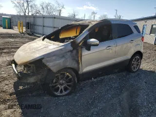 2019 Ford EcoSport Titanium with VIN MAJ6S3KL4KC306901, listed as a Copart auction lot 50144905 with Not Provided miles and Salvage Title. Bid and sale history available at DreamBid. Image 1.