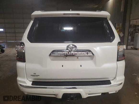 2016 Toyota 4Runner Limited with VIN JTEBU5JR3G5385974, listed as a Copart auction lot 53123865 with Not provided miles and Salvage title. Bid and sale history available at DreamBid. Image 6.