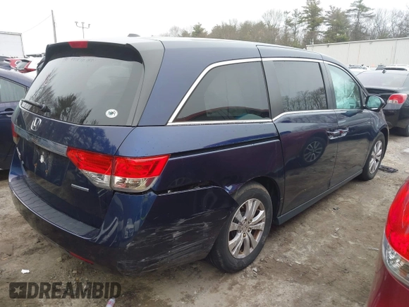 2016 Honda Odyssey SE with VIN 5FNRL5H38GB111448, listed as a IAAI auction lot 41754302 with 114,282 mi miles and . Bid and sale history available at DreamBid. Image 4.