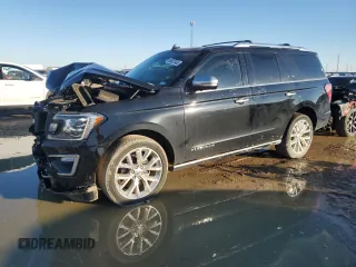 2018 Ford Expedition Platinum with VIN 1FMJU1MT5JEA67244, listed as a Copart auction lot 88587445 with 71,520 mi miles and Salvage Title. Bid and sale history available at carsss.com. Image 1.