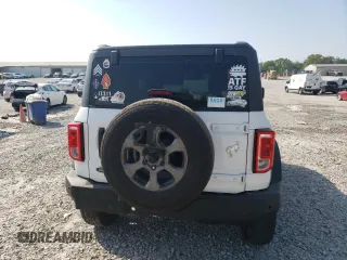 2022 Ford Bronco with VIN 1FMDE5AH1NLB73967, listed as a Copart auction lot 53656255 with 31,508 mi miles and Clean title. Bid and sale history available at DreamBid. Image 6.