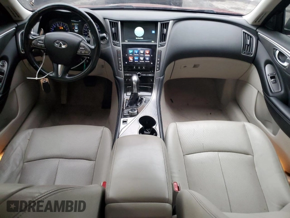 2014 Infiniti Q50 Premium z VIN JN1BV7AP1EM672554, wystawiony jako Copart lot #54788125 z przebiegiem 124 162 mil mil oraz Szkoda całkowita • Salvage title. Historia ofert i sprzedaży dostępna na DreamBid. Obrazek 8.