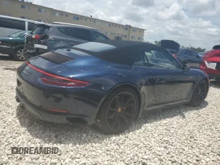 2018 Porsche 911 Carrera S with VIN WP0CB2A97JS147597, listed as a Copart auction lot 62872764 with 32,090 mi miles and Non Repairable. Bid and sale history available at carsss.com. Image 3.