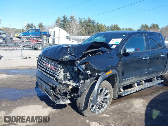 2023 GMC Canyon 4WD Denali with VIN 1GTP6FEK8P1263495, listed as a IAAI auction lot 41751989 with 55,501 mi miles and . Bid and sale history available at DreamBid. Image 6.