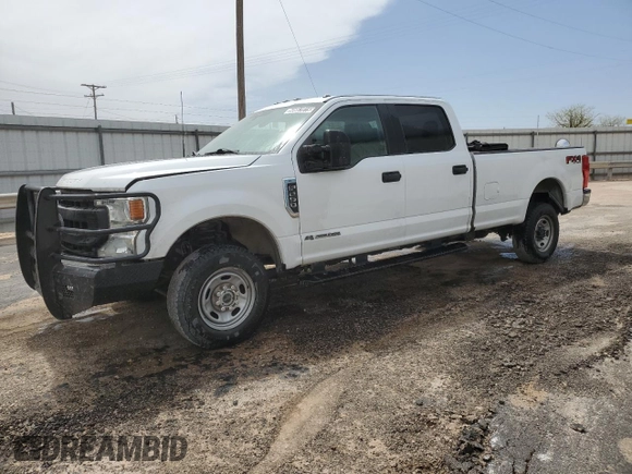 2021 Ford Super Duty F-250 SRW XL with VIN 1FT7W2BT8MED94503, listed as a Copart auction lot 50867015 with 208,192 mi miles and Clean Title. Bid and sale history available at carsss.com. Image 1.