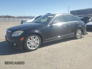 2009 Mercedes-Benz C-Class 3.0L Sport with VIN WDDGF81X39F202032, listed as a Copart auction lot 49578315 with 151,251 mi miles and Salvage Title. Bid and sale history available at carsss.com. Image 1.