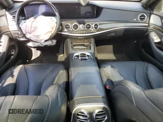 2018 Mercedes-Benz S with VIN WDDUG6EB7JA373919, listed as a Copart auction lot 52158955 with Not Provided miles and Salvage Title. Bid and sale history available at carsss.com. Image 8.