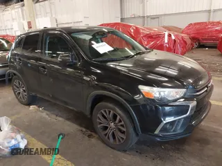 2019 Mitsubishi Outlander Sport ES 2.0 with VIN JA4AP3AU0KU011475, listed as a IAAI auction lot 40958205 with 120,346 mi miles. Bid and sale history available at carsss.com. Image 1.