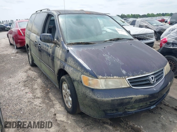 2004 Honda Odyssey EX-RES with VIN 5FNRL18874B132825, listed as a IAAI auction lot 41978812 with 147,792 mi miles and . Bid and sale history available at DreamBid. Image 6.
