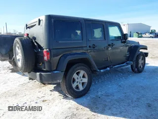 2017 Jeep Wrangler Unlimited Sport with VIN 1C4BJWDG0HL629476, listed as a IAAI auction lot 41408256 with 109,447 mi miles. Bid and sale history available at carsss.com. Image 4.