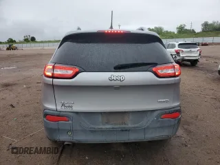 2018 Jeep Cherokee Latitude with VIN 1C4PJMCB8JD523356, listed as a Copart auction lot 58819505 with 107,182 mi miles and Salvage title. Bid and sale history available at DreamBid. Image 6.