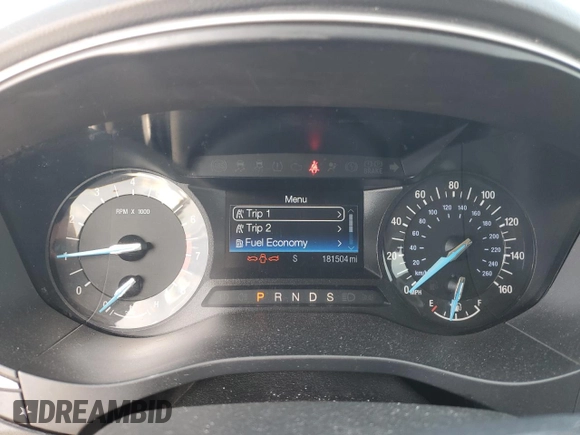2016 Ford Fusion SE with VIN 3FA6P0HD5GR154944, listed as a Copart auction lot 50039205 with 181,504 mi miles and Salvage Title. Bid and sale history available at carsss.com. Image 9.