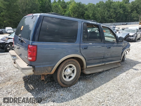 2002 Ford Expedition Eddie Bauer with VIN 1FMRU17L32LA47862, listed as a Copart auction lot 60877275 with Not provided miles and Salvage title. Bid and sale history available at DreamBid. Image 3.