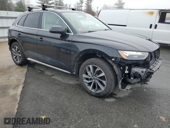 2021 Audi Q5 Premium Plus z VIN WA1BAAFY3M2071111, wystawiony jako Copart lot #53867725 z przebiegiem 43 416 mil mil oraz Szkoda całkowita • Salvage title. Historia ofert i sprzedaży dostępna na DreamBid. Obrazek 4.