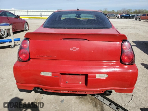 2005 Chevrolet Monte Carlo SS Supercharged z VIN 2G1WZ151659313406, wystawiony jako Copart lot #51534635 z przebiegiem 242 283 mil mil oraz Szkoda całkowita • Salvage title. Historia ofert i sprzedaży dostępna na DreamBid. Obrazek 6.