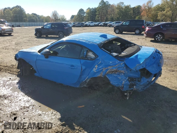 2022 Toyota GR86 Premium with VIN JF1ZNBF16N8755527, listed as a Copart auction lot 80988554 with 0 mi miles and Salvage Title. Bid and sale history available at carsss.com. Image 2.